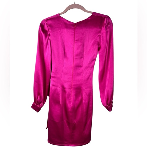 Hot Pink mini dress, bandeau top, S, custom made copy of Kylie Jenner dress Sexy - Picture 11 of 13